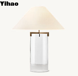 satın al Çürük Silindirik Temel Minimalist Modern Çalışma Masa Lampası 110V-120V çevrimiçi üretim