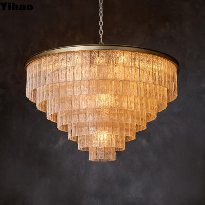 satın al Bark 7 Ring Round Ceiling Chandelier Pendant Light in Brass and Amber Glass (Bark 7 Ring) - Altın ve Amber Camlı Yıldızlar çevrimiçi üretim
