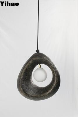 satın al Nordic Retro LED Mutfak Adası Wabi Sabi Pendant Light Loft-Style Düzenlenebilir Kablo çevrimiçi üretim