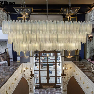 satın al Brass Body Crystal Shade Chandelier with 3500K Warm White LED Suspended Pendant Light for Living Room (Mesafi vücut kristal gölge şamdanı) çevrimiçi üretim