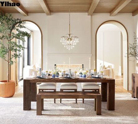 satın al Bakır gövde 2700K Sıcak Beyaz Modern Basit Lüks Kolye Salon için Işık Lustre çevrimiçi üretim