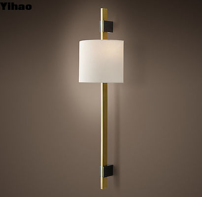 Hardwired Brass Modern dekoratif duvar lambaları oturma odası için