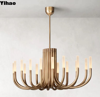 Hotel RH Chandelier Rousseau Büyük Oval Chandelier 50'