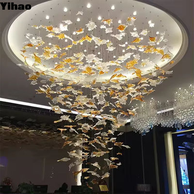 LED Işık Kaynağı Kristal Cam Projesi Lobide Numaralar