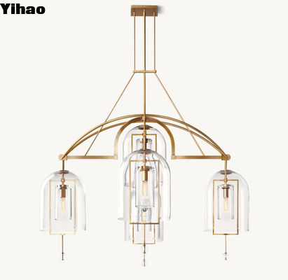 Hardwired Custom Made Chandelier Fulcrum Round Chandelier 61'