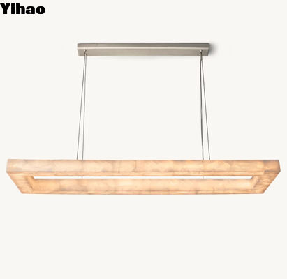 Parlak LED Işığı LED Foyer Şamdanı Chrome Finish 60 Watt ampul Wattage
