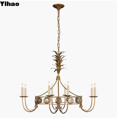 Gramercy Orta Yüzük Lustre Brass Bronz Modern Vintage Lustre