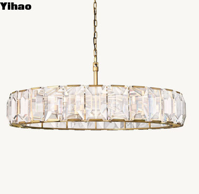 Amerikalı Yüksek Kaliteli Kristal Çandelier Harlow Kristal Yuvarlak Çandelier 60'