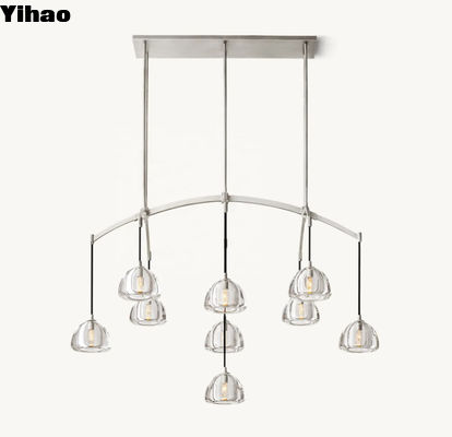 Cam Tarzı Altın Modern Kristal Çerçeve D Boyutu 122cm