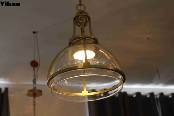 15 Kg D 140CM Yuvarlak Chrome Tavan Montaj Bakır Kristal Çanakkale Işık Çubuğu