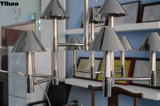 Lüks yihaowo YH-1025-7 Kapalı Tavan Montajı İçin Bakır Kristal Çandelier