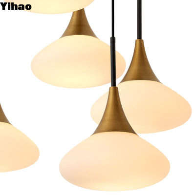 Sıcak Asılı Sanat Dekoratif LED Modern Kolye Işıklar Yatak Odası Villa oturma odası Lustre