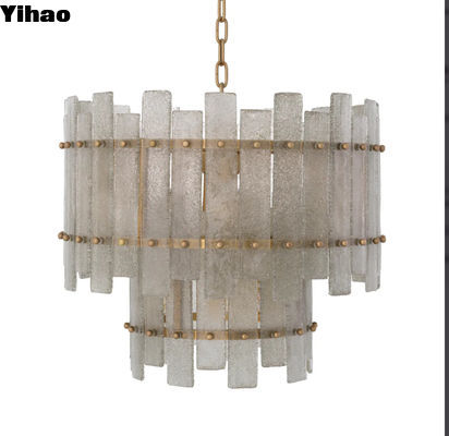 Dekorasyon Çağdaş Modern Kristal Çandelier, Yüksek Tavanlar için Ekstra Büyük Kristal Çandelier