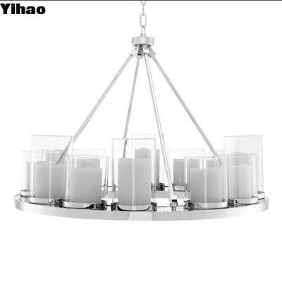 Modern İç Dekoratif Tavan Lustre, LED Modern Lustre Asılı Oturma Odası İçin