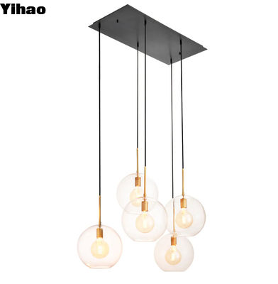 Yihaowo 140CM Brass Crystal Chandelier İç mekan tavan montajı aydınlatması için
