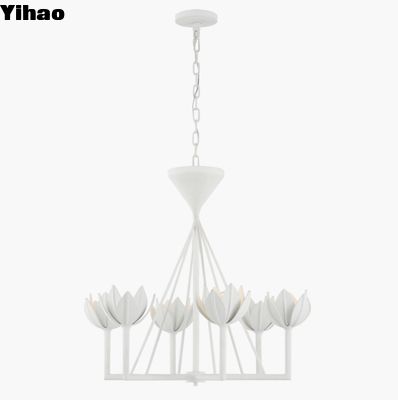 Alberto Visual Comfort's Küçük Düşük Tavan Çandelieri JN 5007 Mükemmel Işık Çözümü