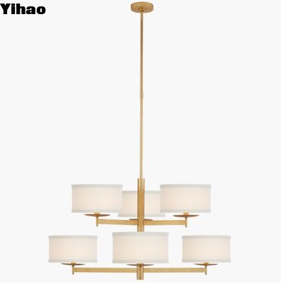 KS 5070 Walker Medium Two Tier Şamdan Gild / Burnished Silver Leaf With 10