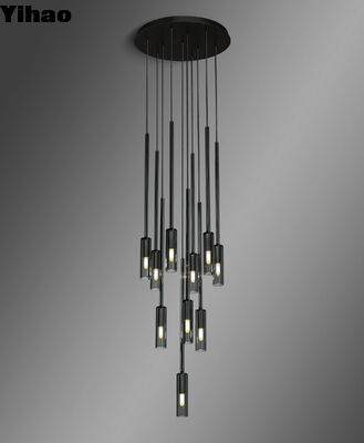 Modern Brass Yüksekliği Düzenlenebilir Kolye Işığı 50000 Saat Yaşama Süresi ile Oturma Odası için