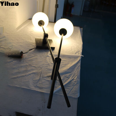 Yihao LED Kristal Duvar Lâmpesi, Oturma Odası ve Yatak Odası için Sıcak Beyaz 3500K Hafiflendirilebilir Işık