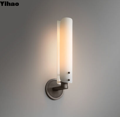 Yihao Modern Bakır Duvar Lampu 3500K Sıcak Beyaz LED Sconce Salon Dekoratif Duvar Işığı